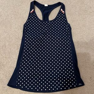 J. Crew New Balance Polka Dot Athletic Top
